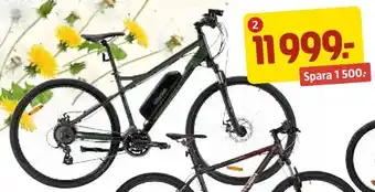 Jula Elcykel 28, 36 v, 11,6 ah erbjuda