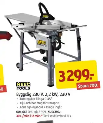 Jula Byggsåg 230 v, 2,2 kw, 230 v erbjuda