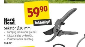 Jula Sekatör ø20 mm erbjuda