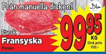 Supergrossen Farsk Fransyska erbjuda