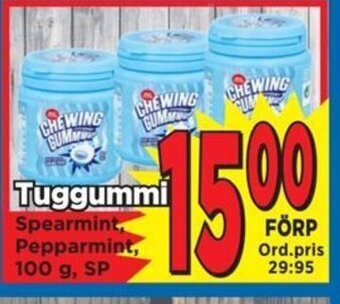Supergrossen Tuggummi erbjuda