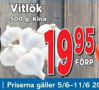 Supergrossen Vitlök erbjuda