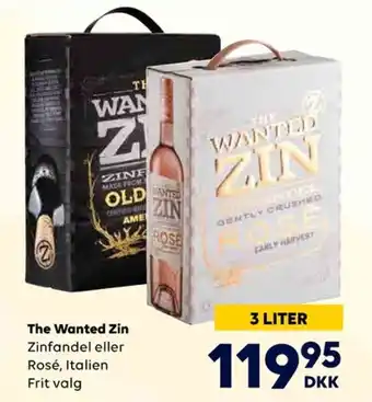 The Wanted Zin Zinfandel eller Rosé, Italien