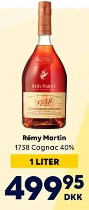 Border Shop Rémy Martin 1738 Cognac 40% erbjuda