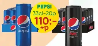 Abbe Market PEPSI 33cl-20p erbjuda