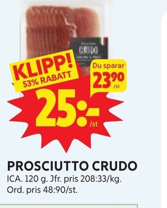 PROSCIUTTO CRUDO