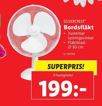 Lidl Bordsfläkt erbjuda