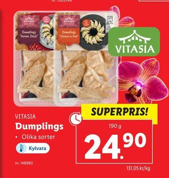 Lidl Dumplings erbjuda