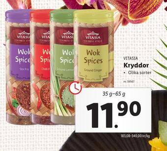 Lidl Kryddor erbjuda