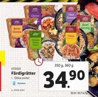 Lidl Färdigrätter erbjuda