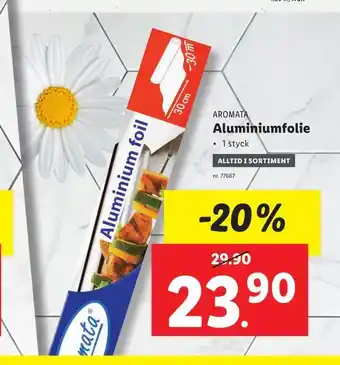 Aluminiumfolie