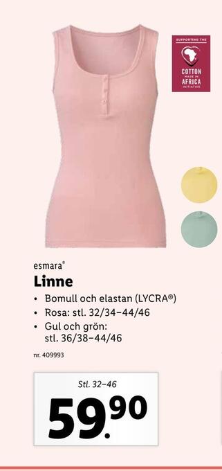 Lidl Linne erbjuda