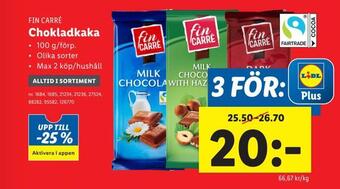 Lidl Chokladkaka erbjuda