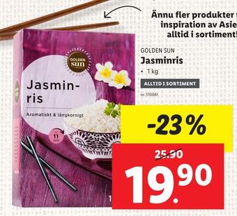 Lidl Jasminris erbjuda