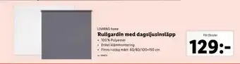 Rullgardin med dagsljusinsläpp