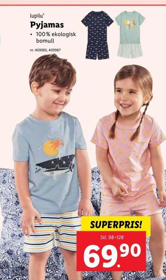 Lidl Pyjamas erbjuda