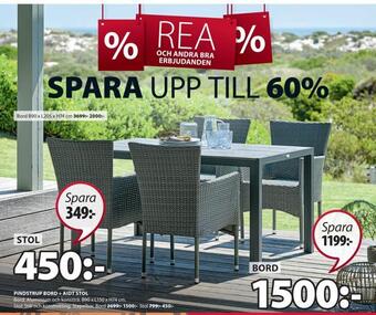 JYSK Pindstrup bord erbjuda