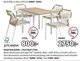 JYSK Stol erbjuda