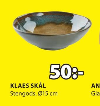 JYSK Klaes skål erbjuda