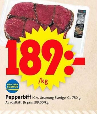 ICA Supermarket Pepparbiff erbjuda