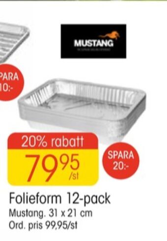 EKO Mustang formar erbjuda