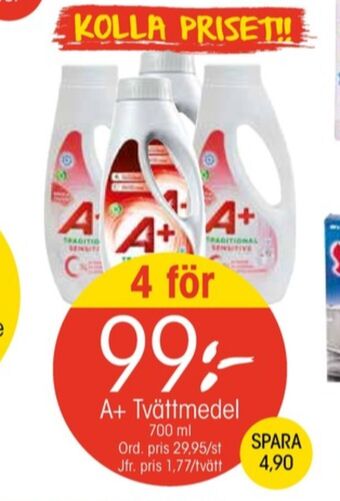 EKO A+ tvättmedel flytande erbjuda