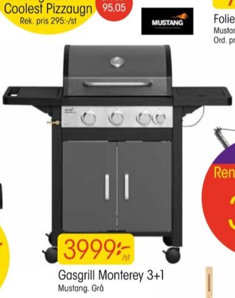 EKO Mustang gasolgrill erbjuda