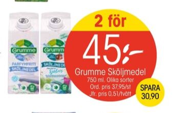 EKO Grumme tvättmedel flytande erbjuda