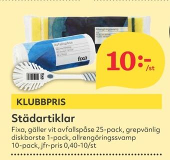 Hemköp Fixa diskborste erbjuda