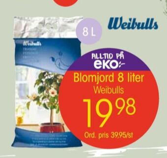 EKO Weibull blom- & såjord erbjuda