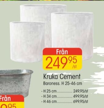 EKO Blomin krukor erbjuda