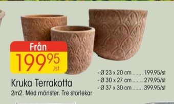 EKO Blomin krukor erbjuda