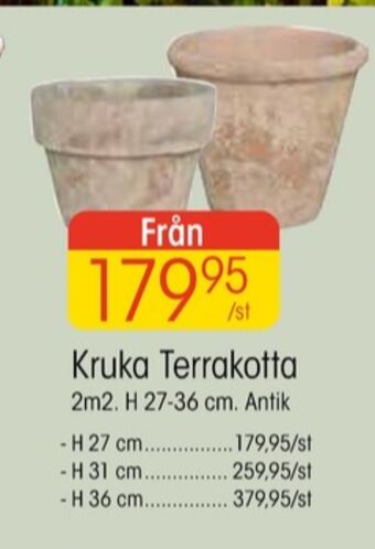 EKO Blomin krukor erbjuda