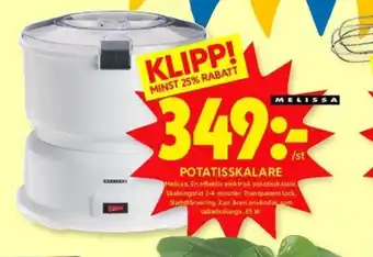 ICA Kvantum Melissa potatisskalare erbjuda