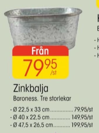 EKO Blomin krukor erbjuda