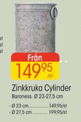 EKO Blomin krukor erbjuda