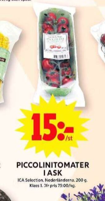 ICA Maxi Ica selection tomater erbjuda