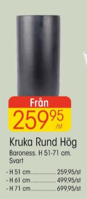 EKO Blomin krukor erbjuda
