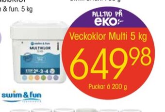 EKO Swim & fun poolklor erbjuda