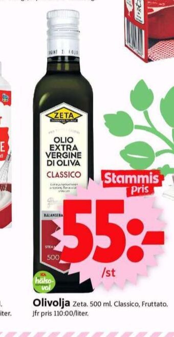 ICA Supermarket Zeta olivolja erbjuda