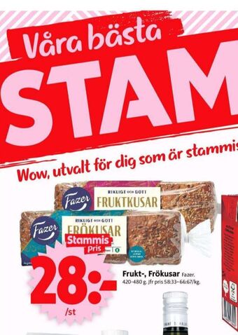 ICA Supermarket Fruktkusar matbröd erbjuda