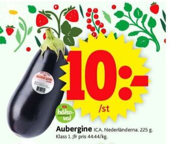 ICA Supermarket Ica aubergine erbjuda