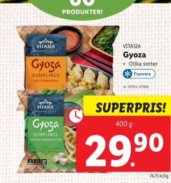 Lidl Vici dumplings erbjuda