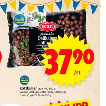 ICA Supermarket Scan köttbullar erbjuda