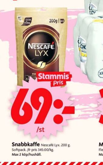 Nescafé lyx instant kaffe