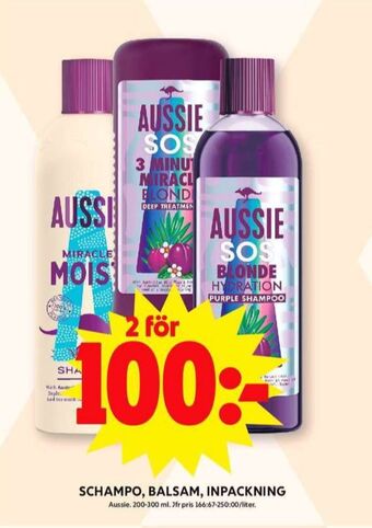 ICA Maxi Aussie balsam erbjuda