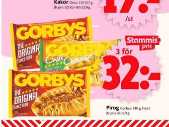 Gorbys piroger