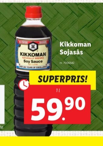 Lidl Kikkoman soja erbjuda