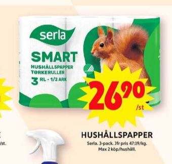 ICA Maxi Smart hushållspapper erbjuda