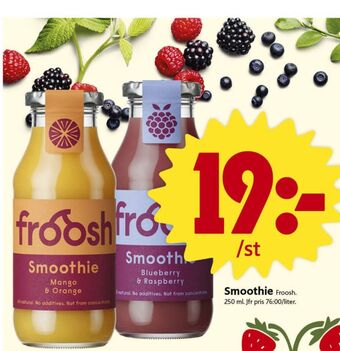 ICA Nära Froosh smoothie erbjuda